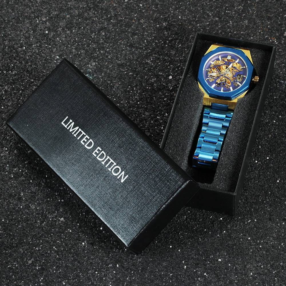 Golden Mechanic Luxury Aviator Men’s Watch Golden Mechanic Luxury Aviator Men’s Watch