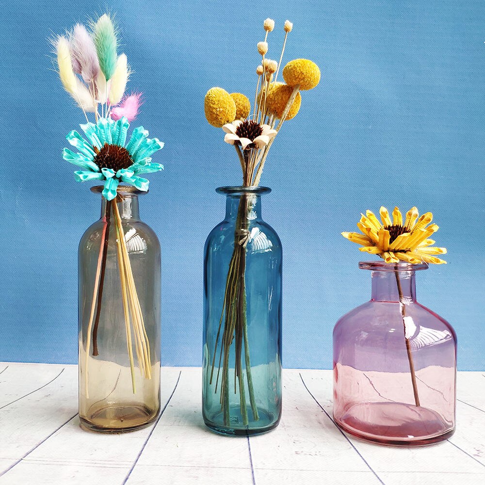Transparent Glass Decorative Vase Transparent Glass Decorative Vase