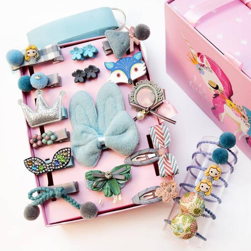 Baby's Cartoon Hair Clips Set Baby's Cartoon Hair Clips Set