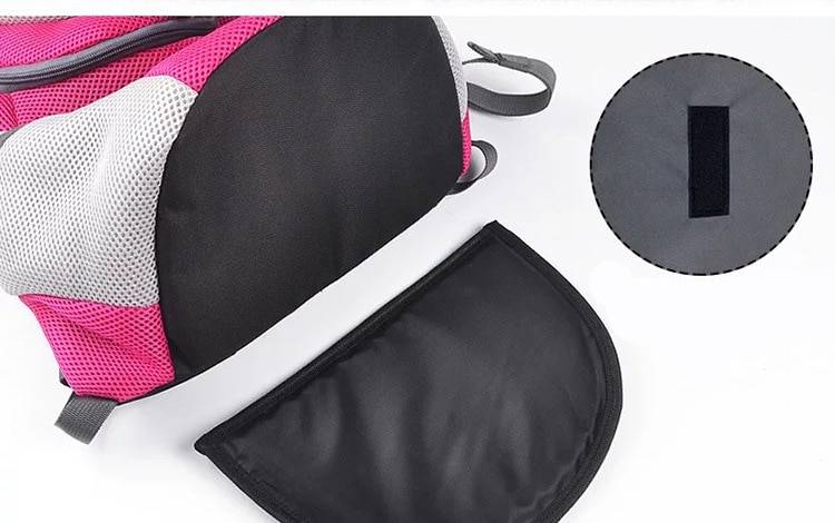 Mochila compacta para transportar perros con orificio para la cabeza Mochila compacta para transportar perros con orificio para la cabeza