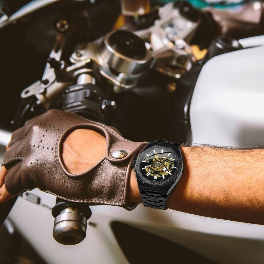 Golden Mechanic Luxury Aviator Men’s Watch Golden Mechanic Luxury Aviator Men’s Watch