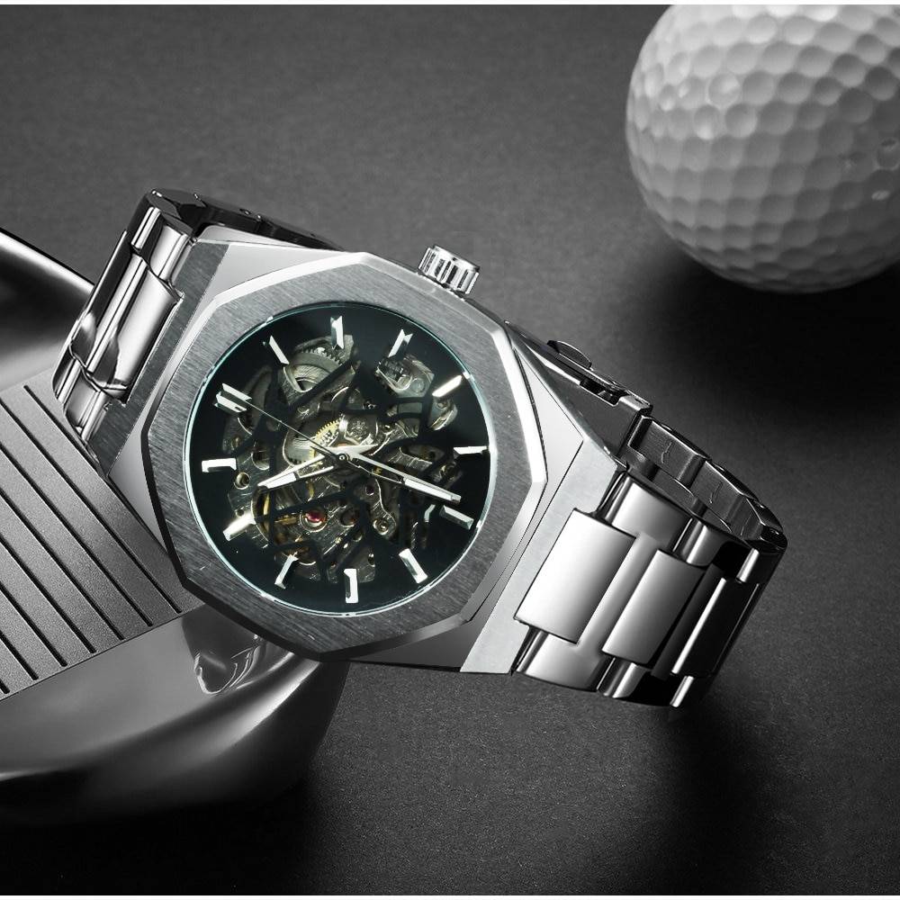 Golden Mechanic Luxury Aviator Men’s Watch Golden Mechanic Luxury Aviator Men’s Watch