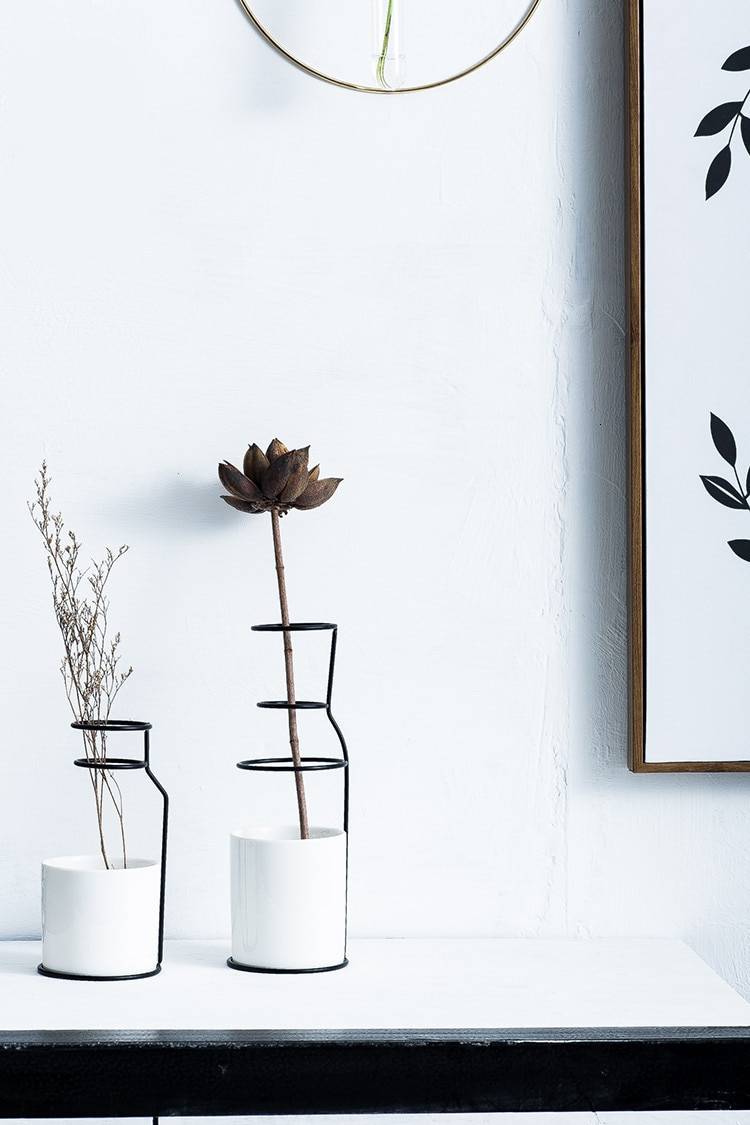 Nordic Metal Vase for Home Decor Nordic Metal Vase for Home Decor