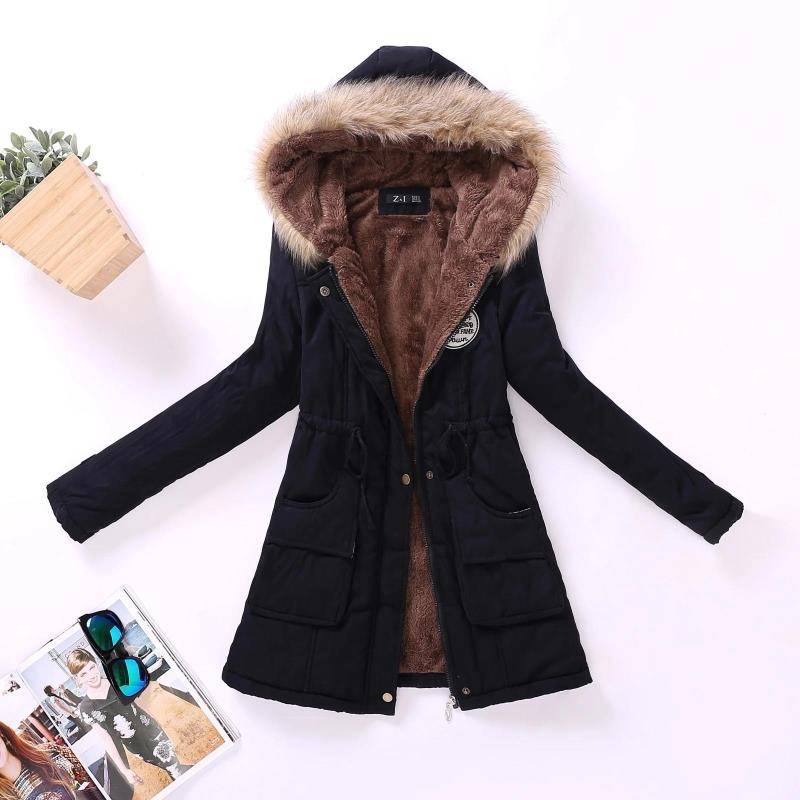 Women's Cotton Padded Winter Parka