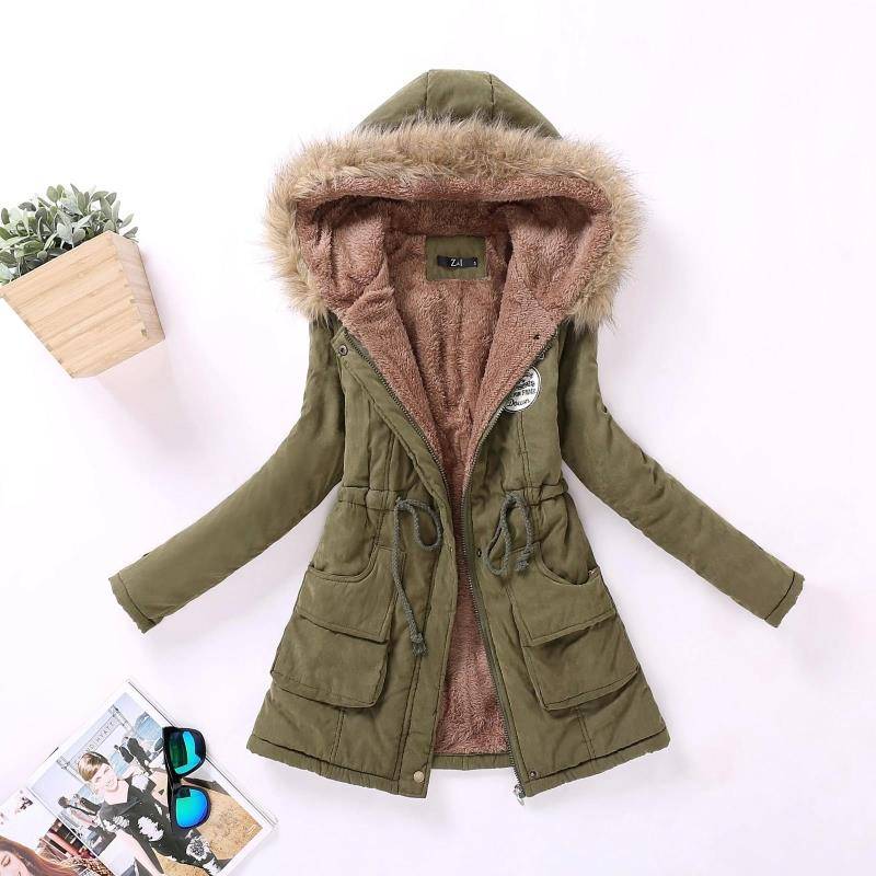 Women's Cotton Padded Winter Parka
