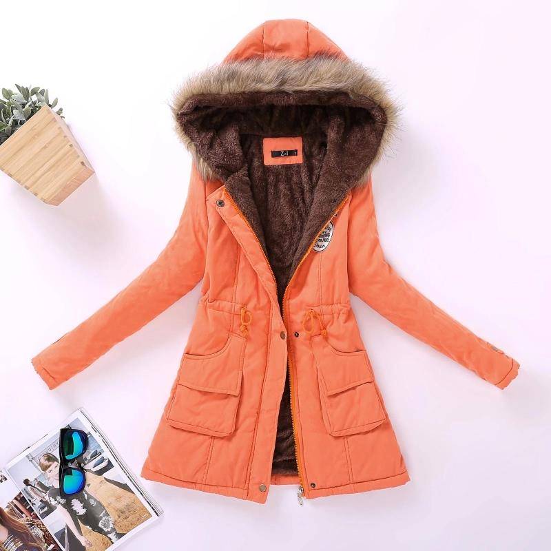 Women's Cotton Padded Winter Parka